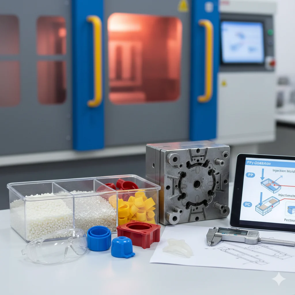 pp and pc plastic injection molding